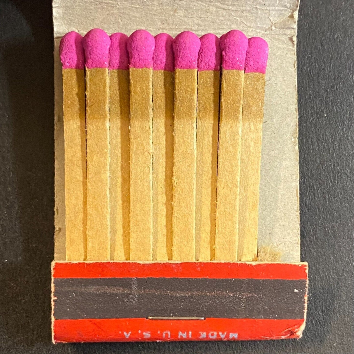 Hotel Shaw San Francisco Travelers Sacramento Near Full (-2) Matchbook 1940's