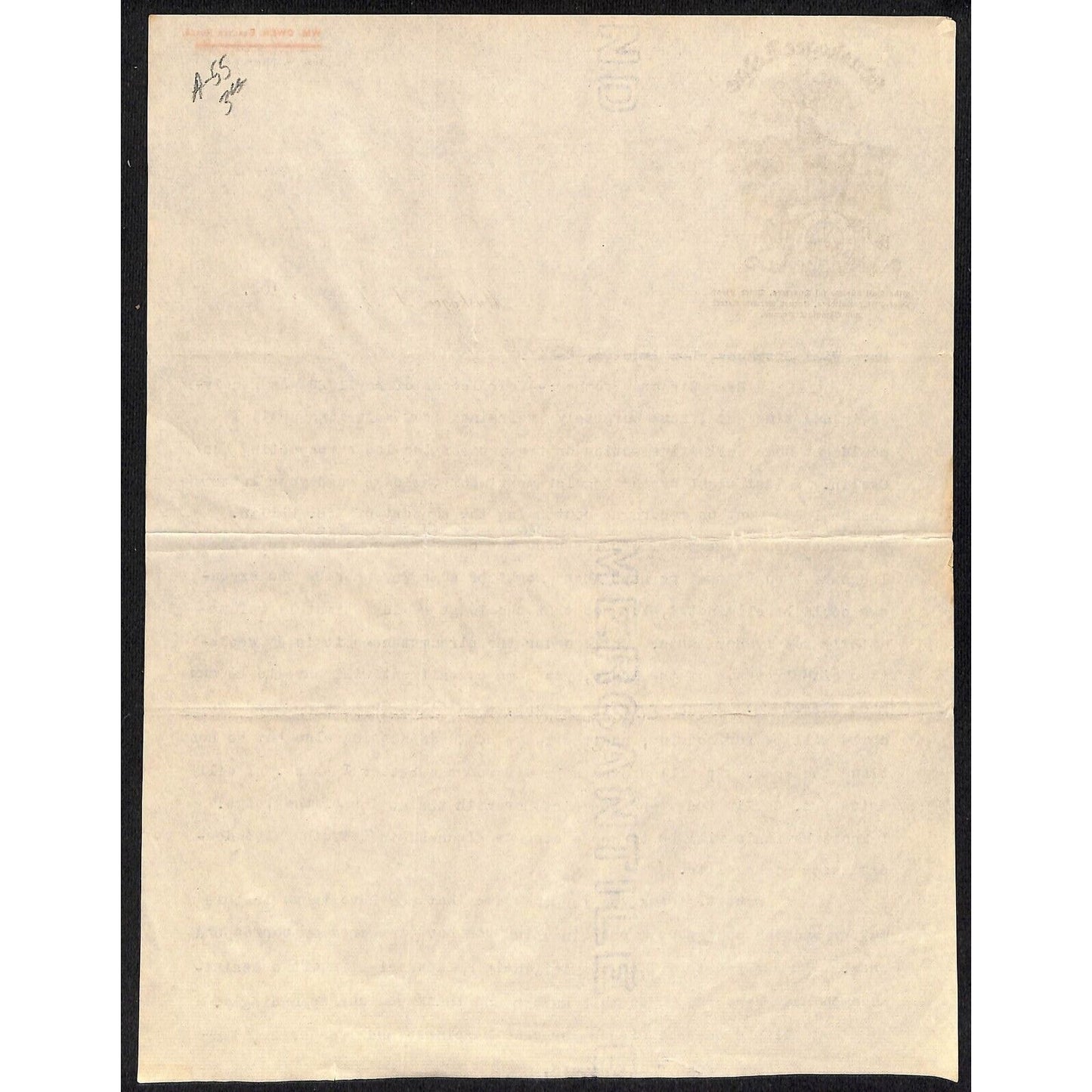1904 BPOE Elks Club 517 Muskogee Lodge Indian Territory Letterhead w/ Vignette