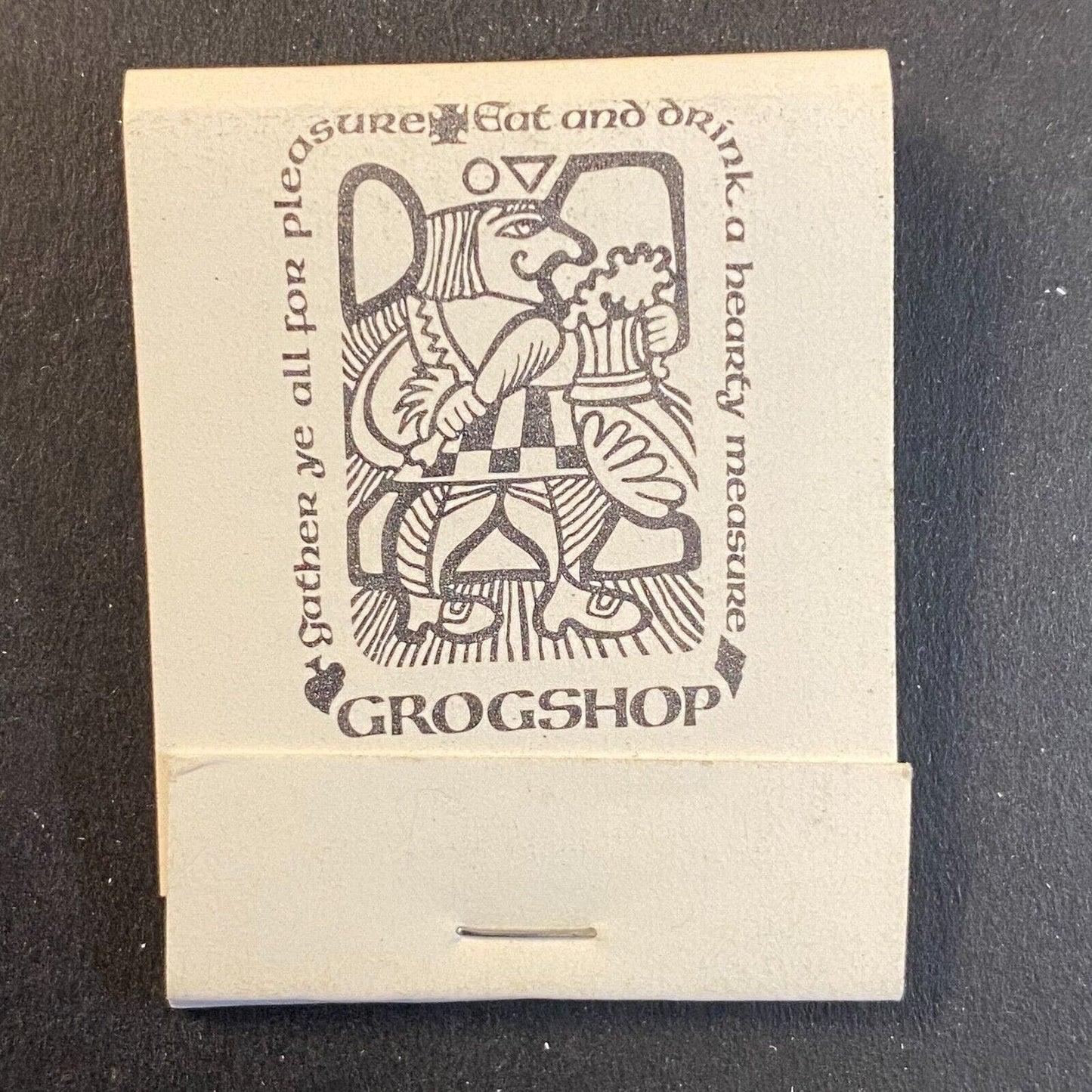 Grogshop Prudential Plaza c1974-80's Full Matchbook VGC