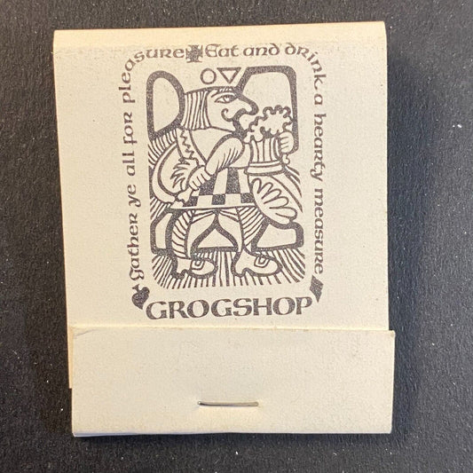 Grogshop Prudential Plaza c1974-80's Full Matchbook VGC
