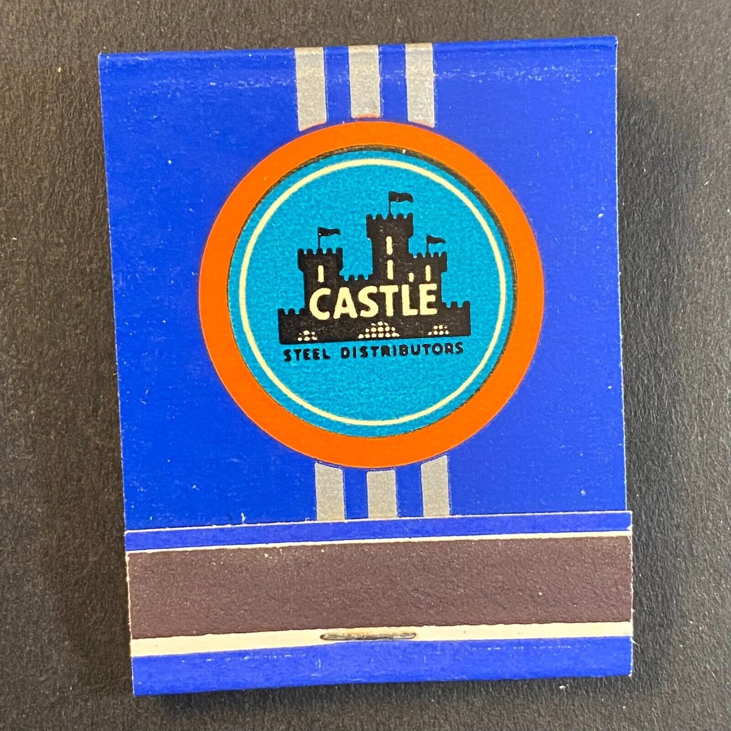 Castle Steel Distributors Chicago Full Matchbook c1950's-60's VGC Scarce