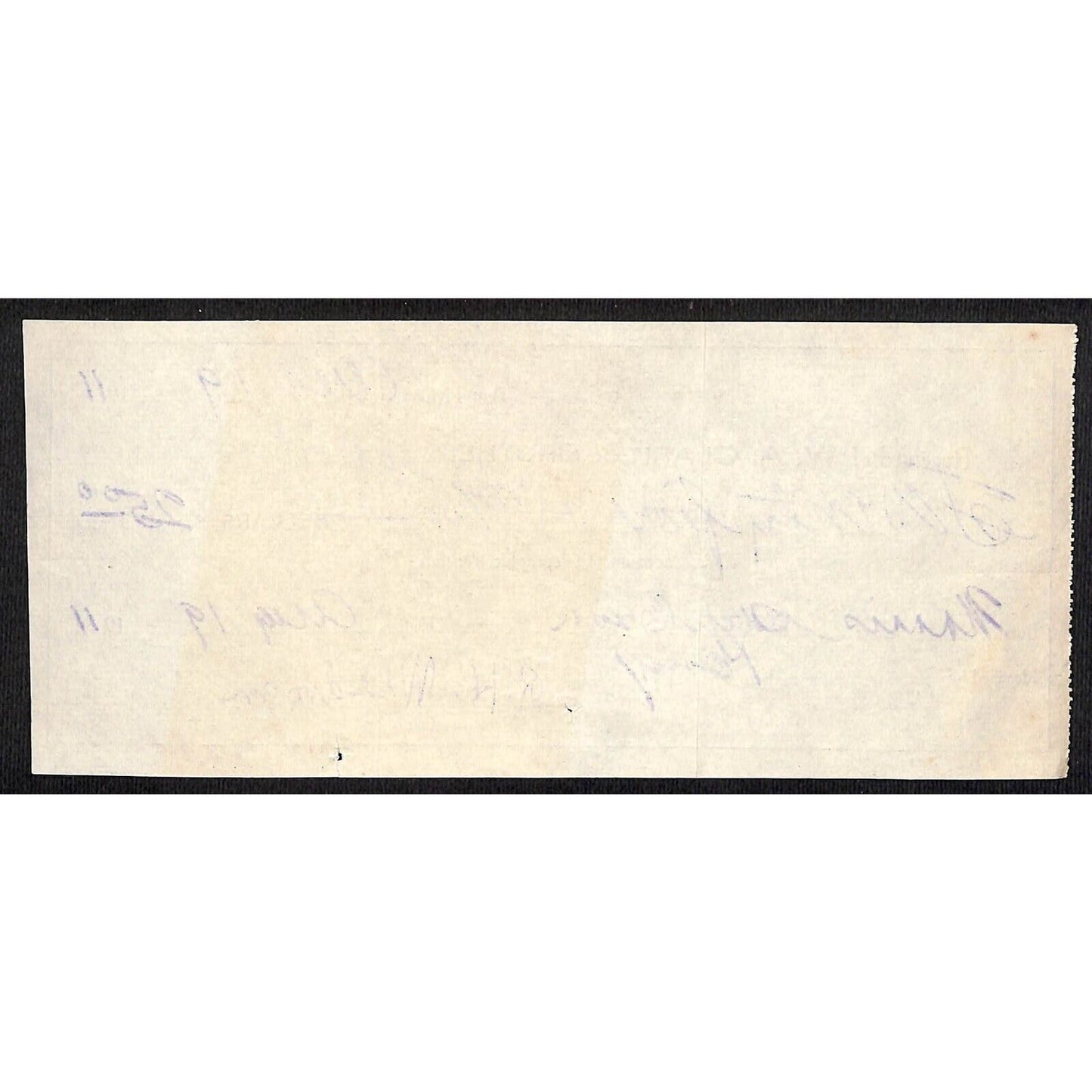 W.A. Clark & Brother 1911 $25 "Telephonic Transfer" Receipt Butte, MT 1911 VGC