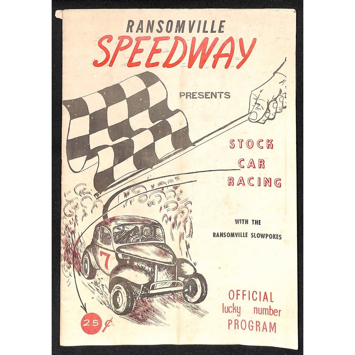 Ransomville Speedway 1960 Stock Car Auto Racing Program 24pp* Slowpokes Scarce