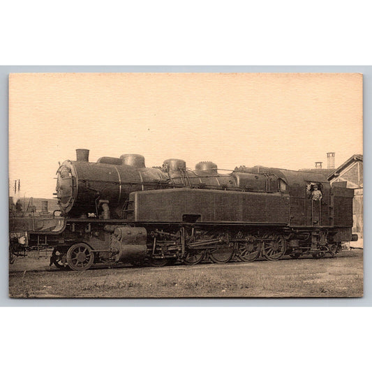 French Railroad RPPC* Postcard Machine 151 TB 706 c1900 H.M.P.