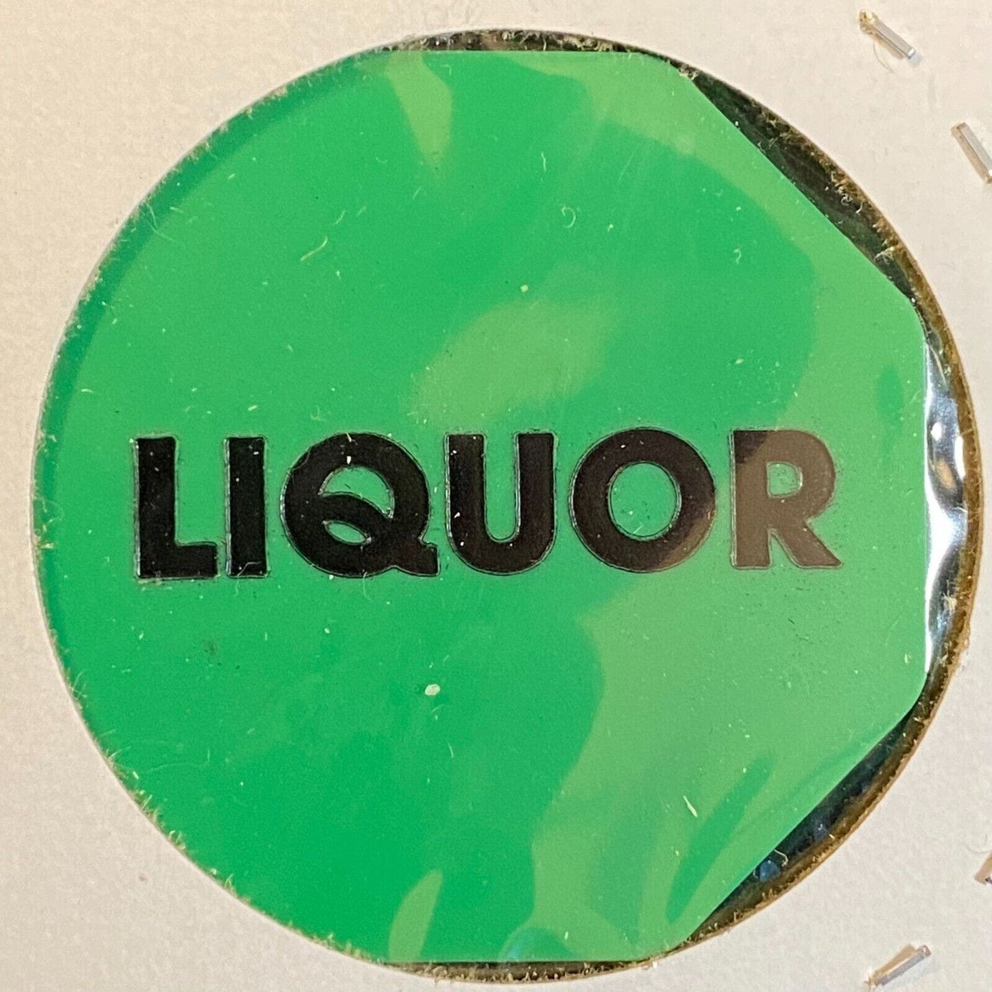 Mechanicsburg PA Snappers Bar & Grill c2002 Hexagon GRN Plastic Token G/F Liquor