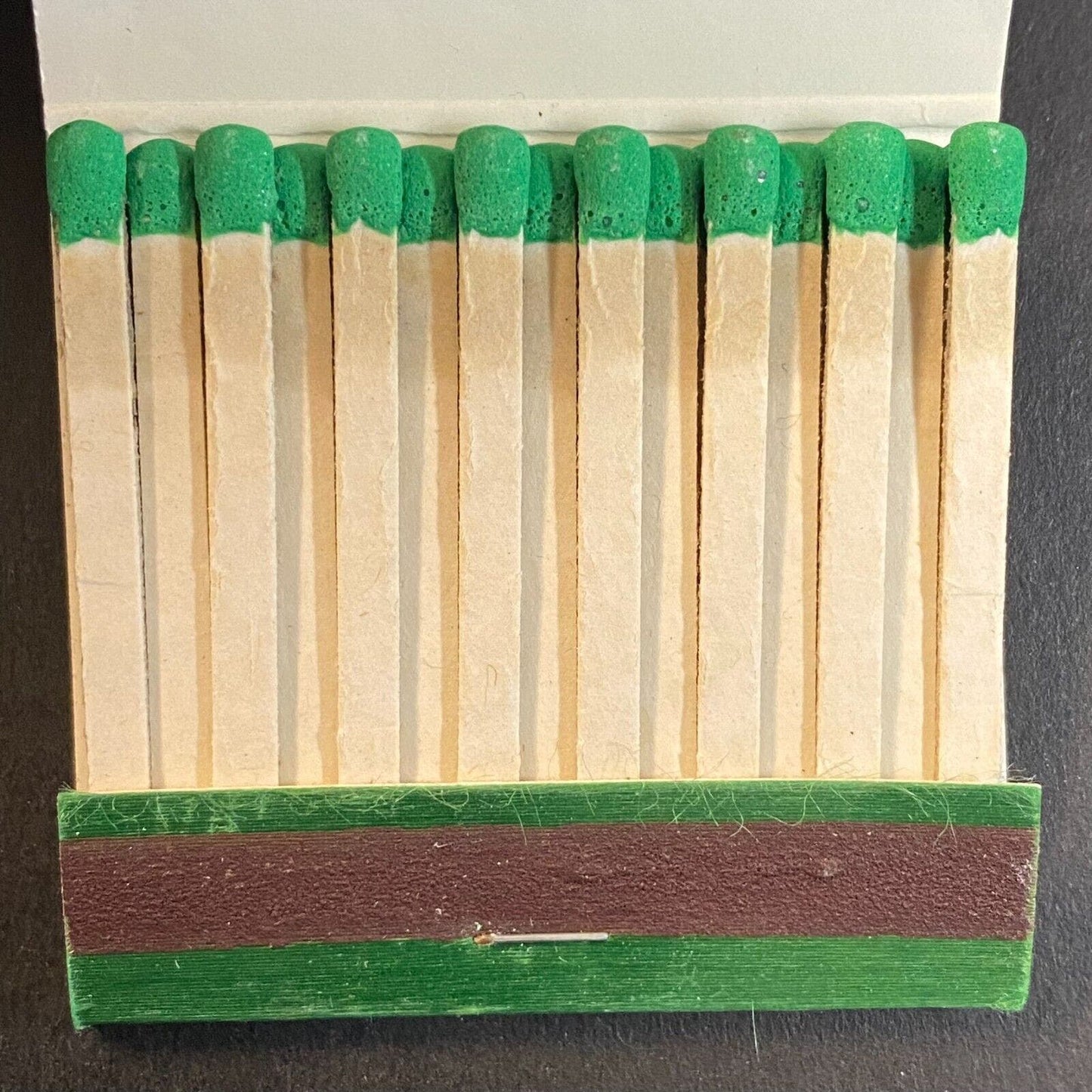 A.P. Green Fire Brick Co. Chicago c1965-73 Full Matchbook w/ Specialty Surface*