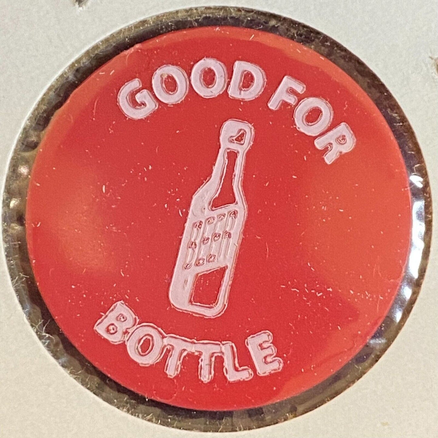 Jersey Shore, PA Pine Creek Inn c2000 Plastic "G/F Bottle" Token