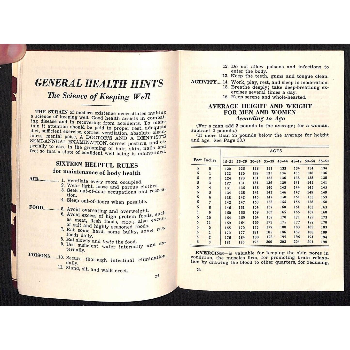 1930 McKesson's "First Aid in Emergencies" Booklet 79pp VGC