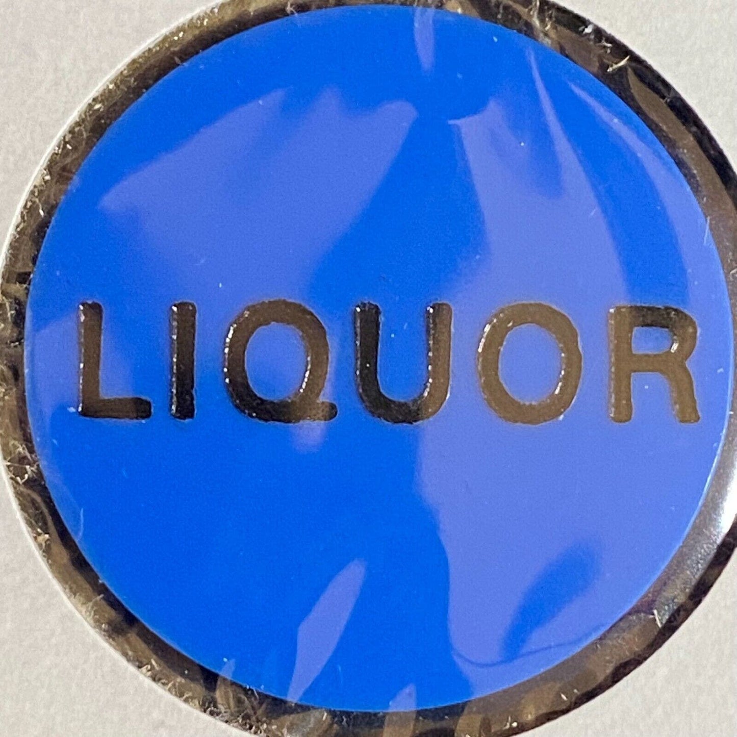 Larimer VFD (Pennsylvania) c1970's-80's Plastic "Liquor" Token