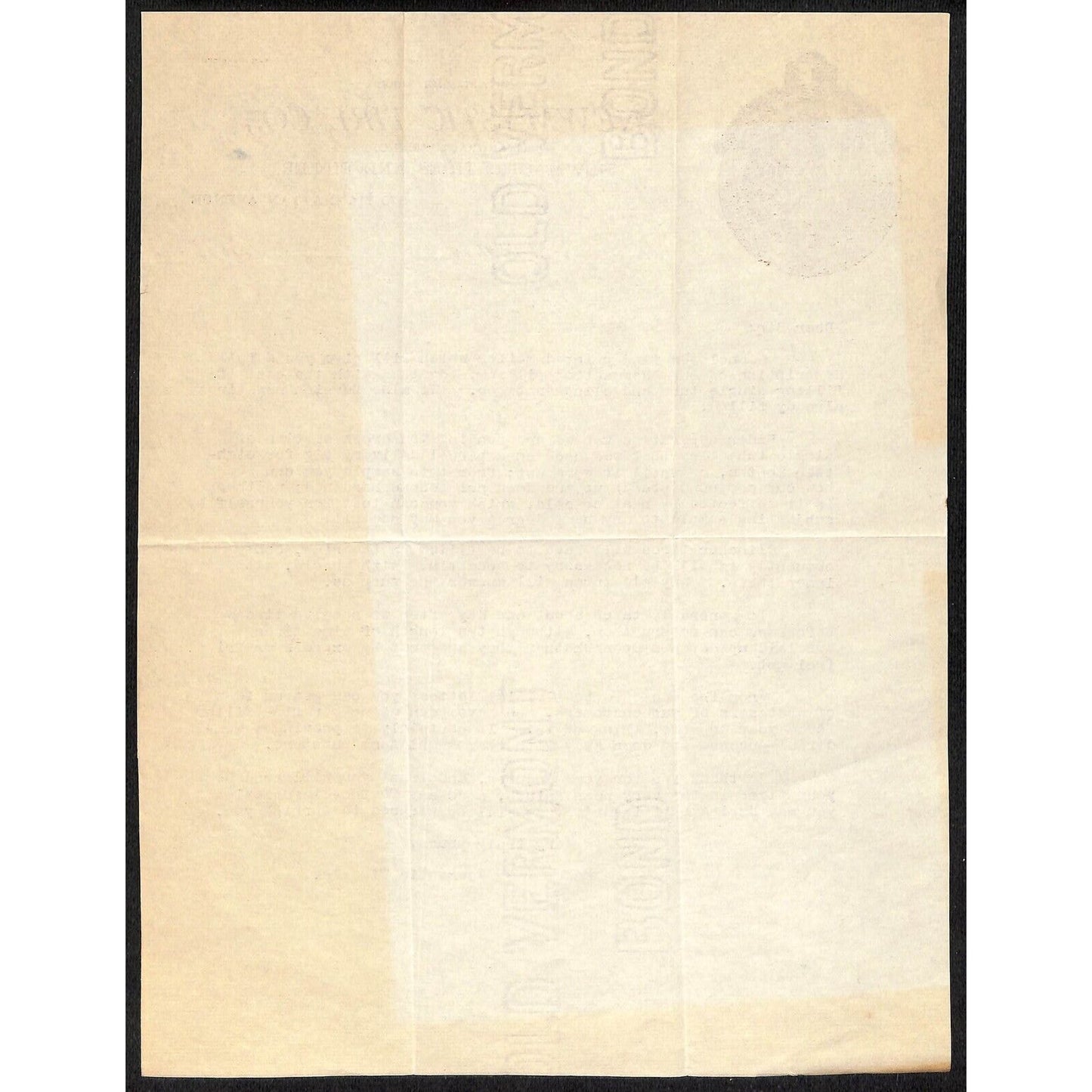 Newmastic Tire Co. Manhattan Ave NYC c1906 Letterhead Tire Cut-away Vignette