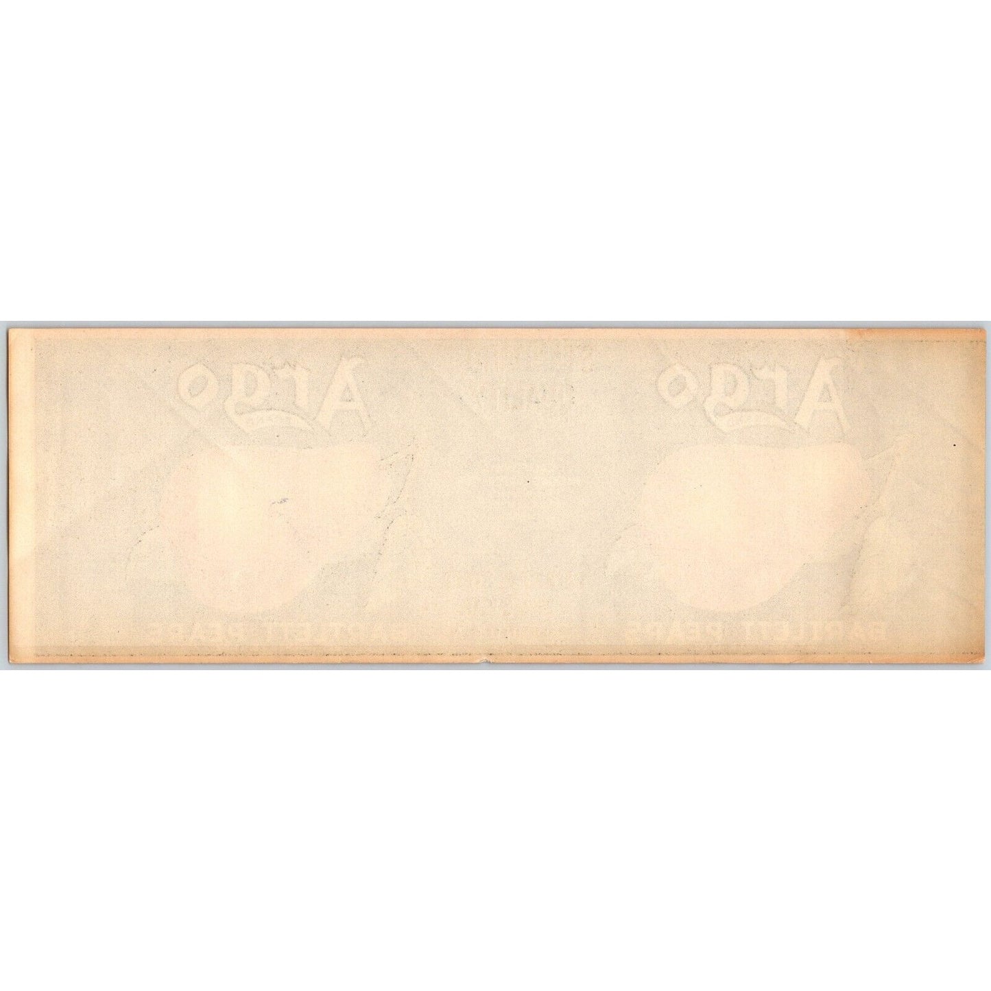 Argo Brand Bartlett Pears California Packing Corp Paper Can Label c1925-35 VGC