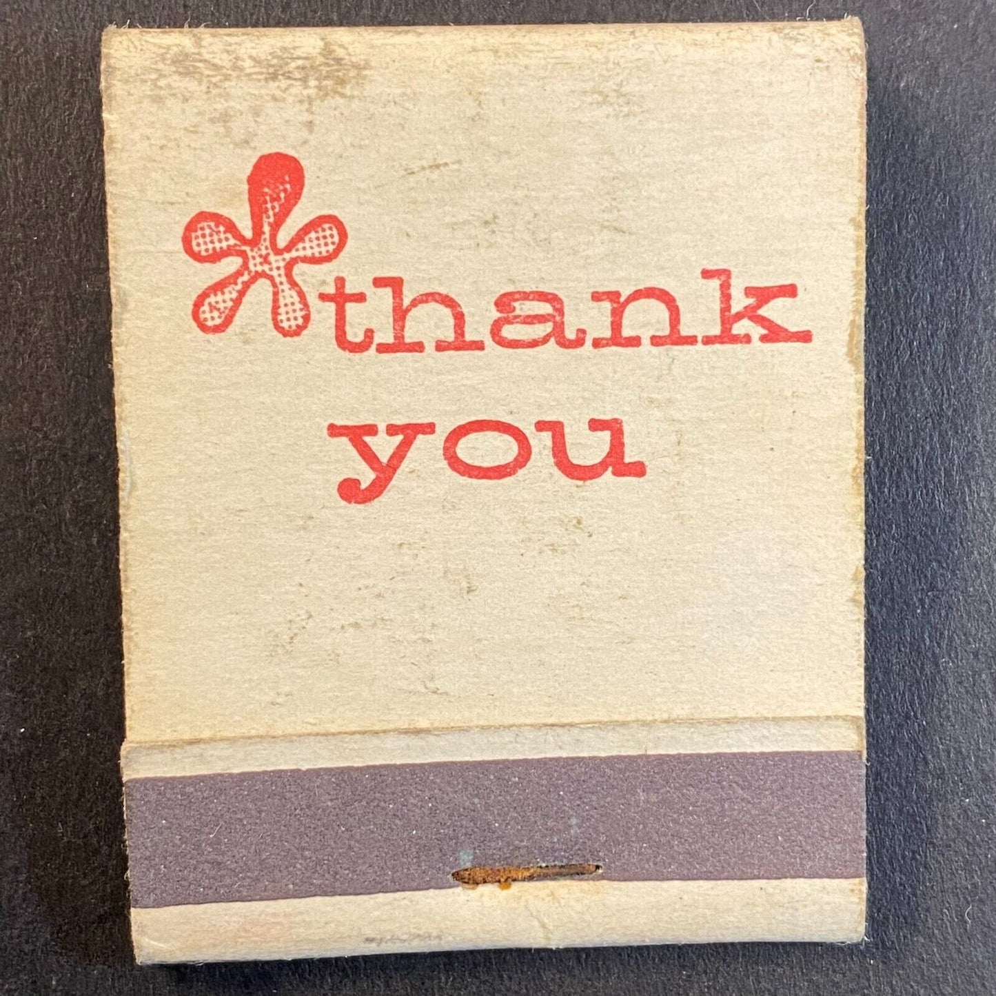 Monarch Match Co. Generic "Thank you" Full Matchbook c1960's-73