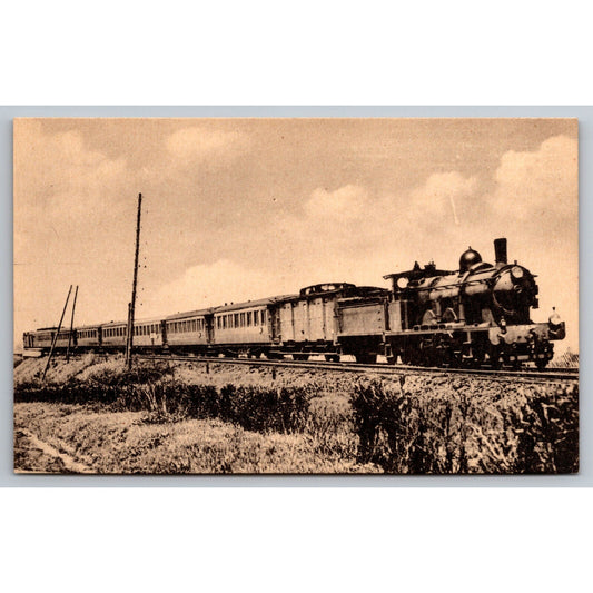 French Railroad RPPC* Postcard Locomotive Atlantic Series 2643-2675 c1909 H.M.P.