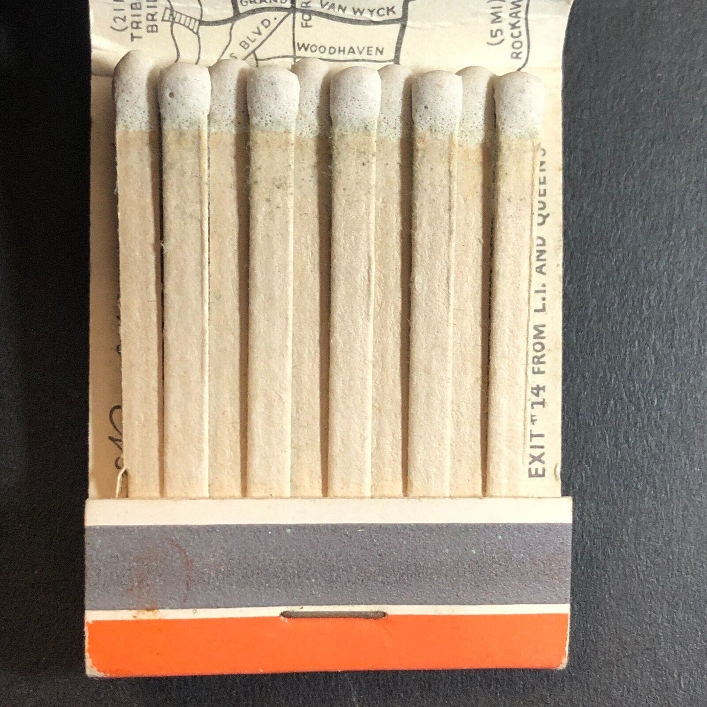 Lundy Bros. Restaurant & Clam Bar Sheepshead Bay Full Matchbook c1950's-60's