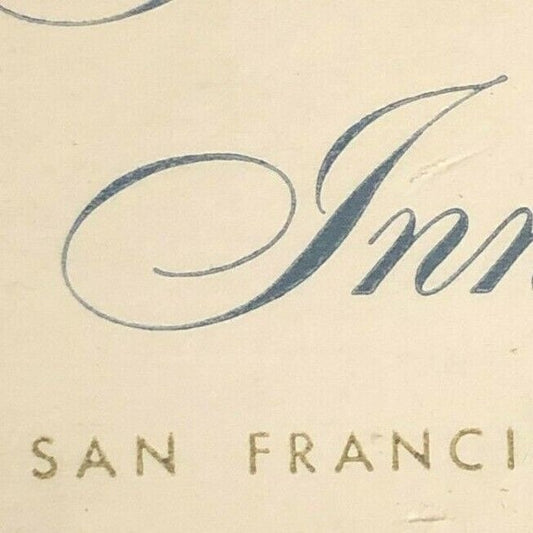 Hilton Inn Hotels San Francisco c1960's-70's Full Matchbook