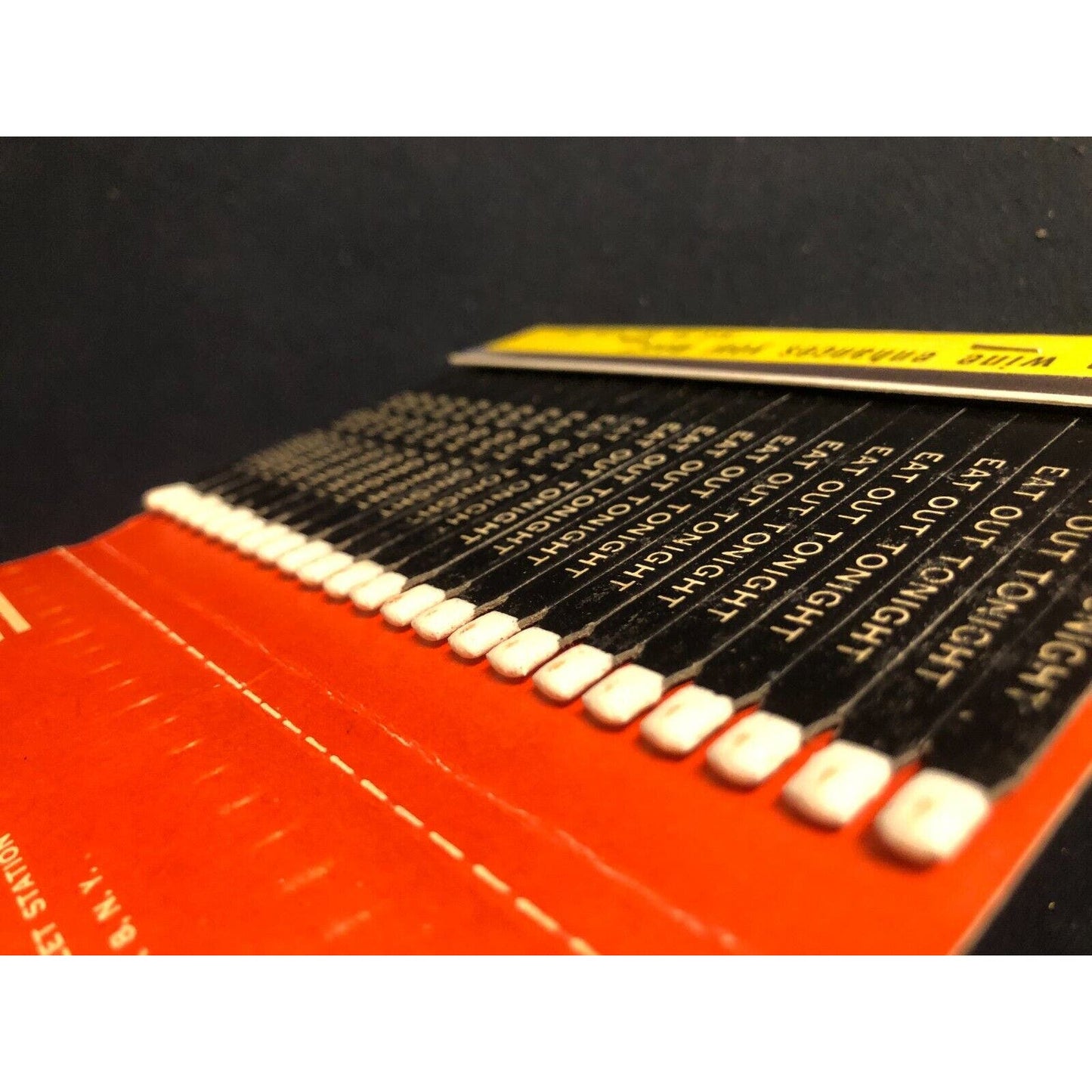 American Express Henry Stampler's NYC Giant Matchbook / Postcard VGC c1960's