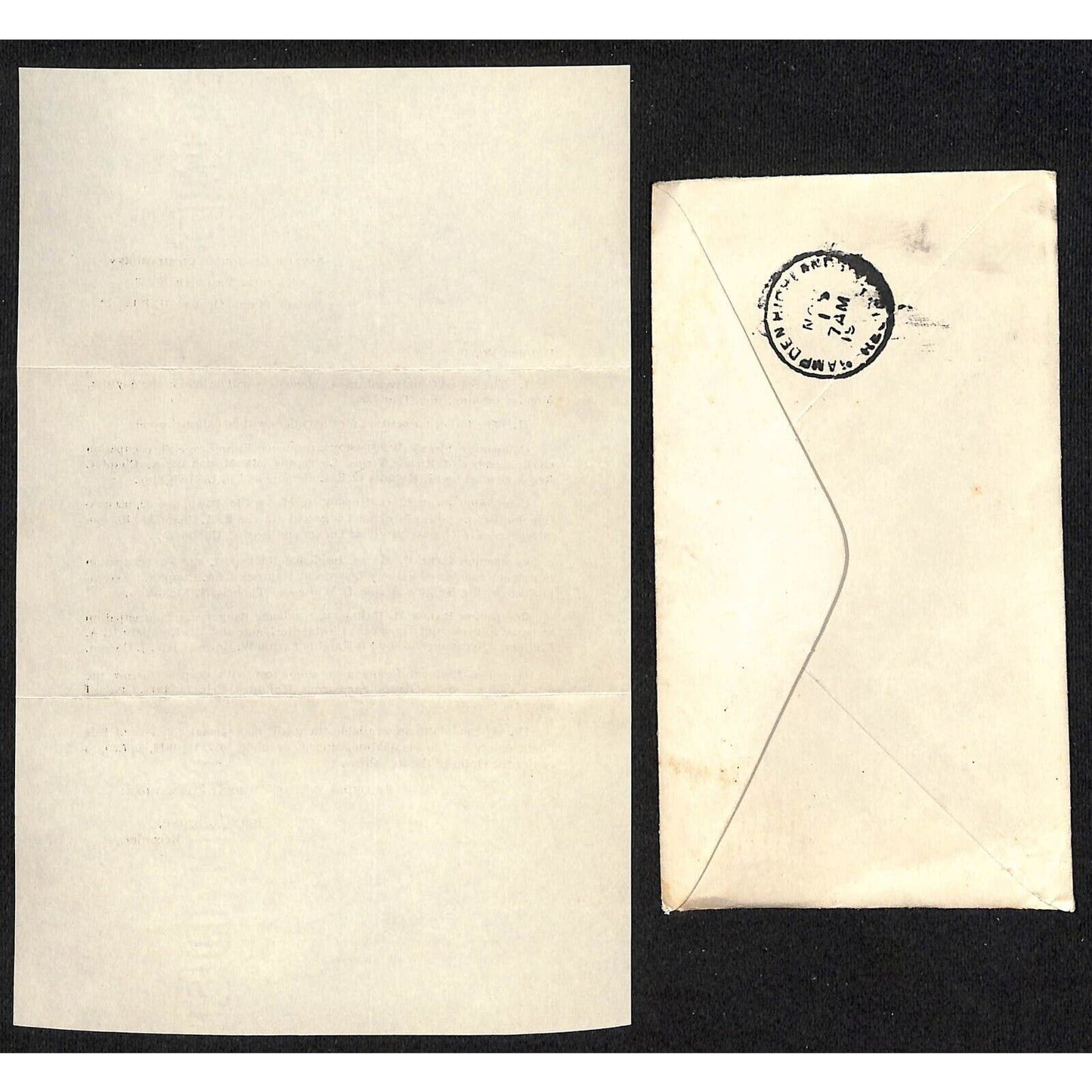 Bangor, ME 1912 St. John Commandery No. 3 re: Conclave Knowlton* Letterhead