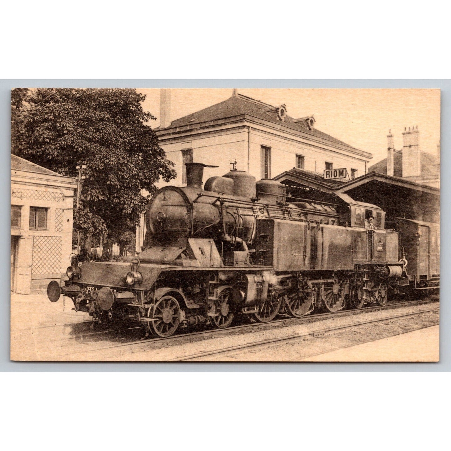 French Railroad RPPC* Postcard Machine 232 AT 18 Series 232 AT 1-50 c1914 H.M.P.