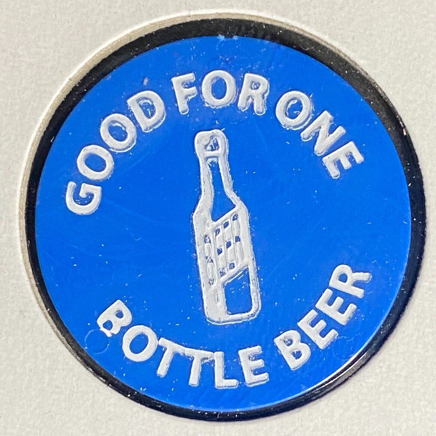 Burnham, PA F.O.E. Aerie 4294 Plastic Drink Token G/F One Bottle Beer