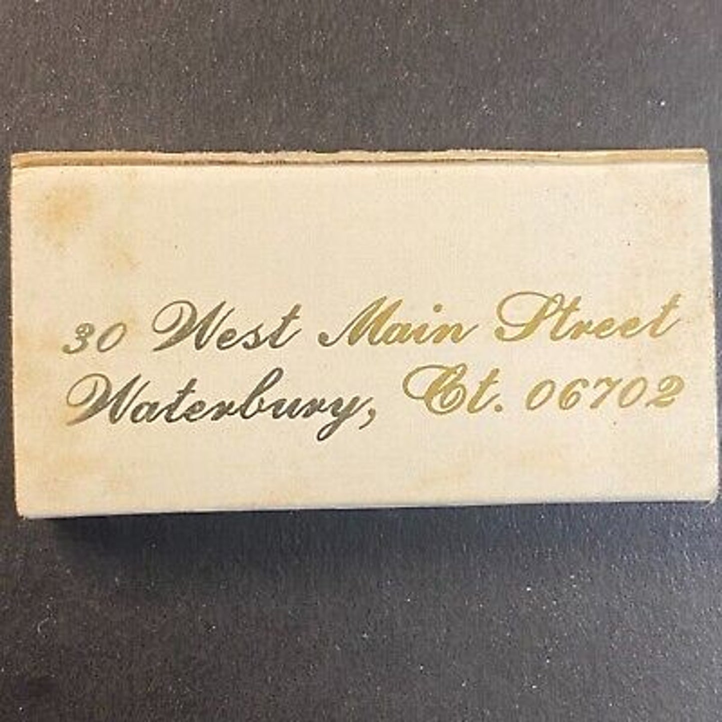 Grand Ballroom at the Hotel Elton Waterbury, CT Vintage Matchbox VGC Scarce