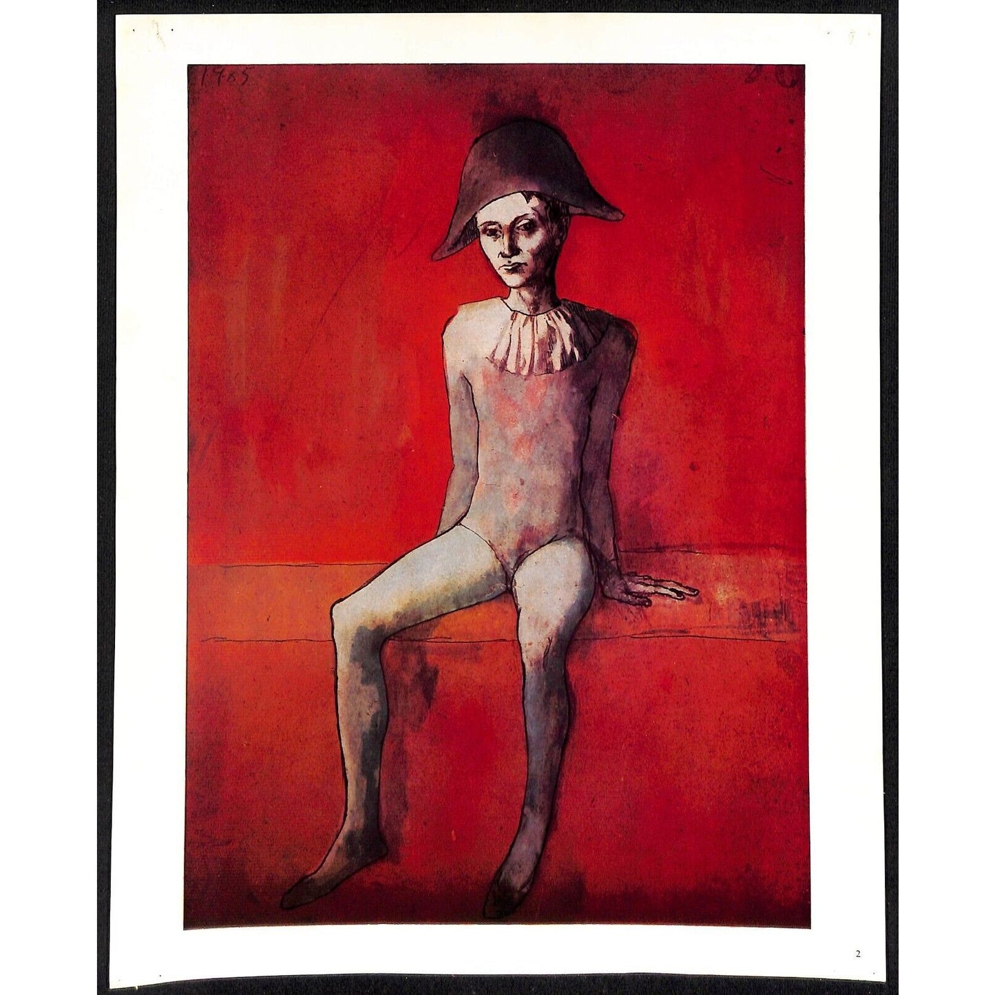 "Skira Inc." Picasso Skira Color Prints w/ Cover & Bio Sheet