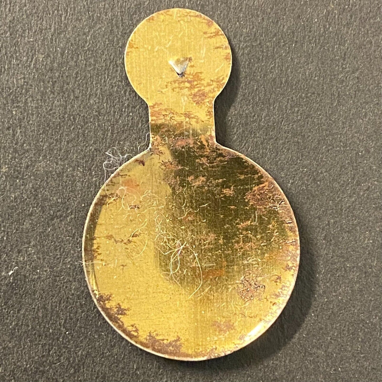 Dewey Hubert Election Campaign 3/4" Steel Fold Over Pin
