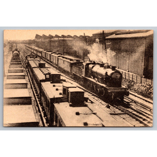 French Railroad RPPC* Postcard Machine Series 3500 c1900 H.M.P.