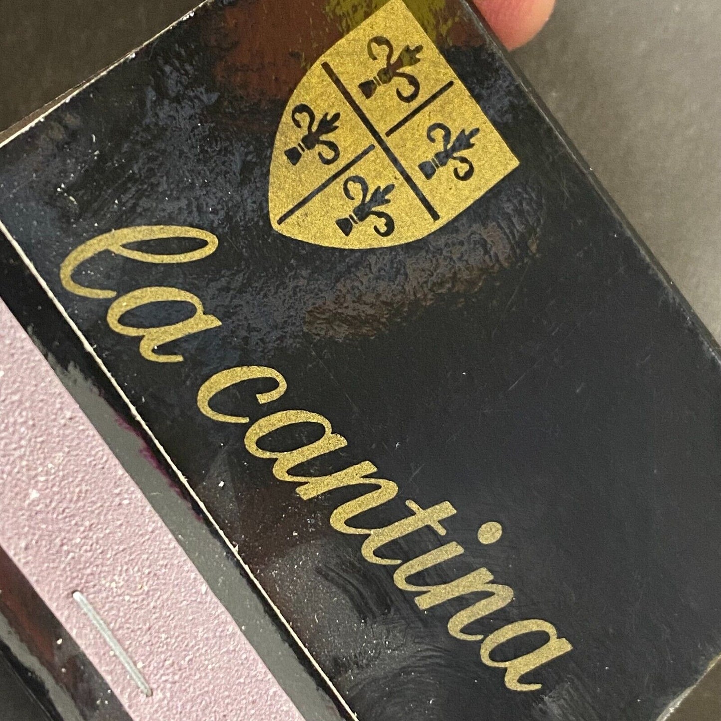 La Cantina Restaurant Indian Village Chicago Full Matchbook VGC c1966-74