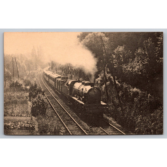 French Railroad RPPC* Postcard Machine Pacific Series 231.500 1925 H.M.P.