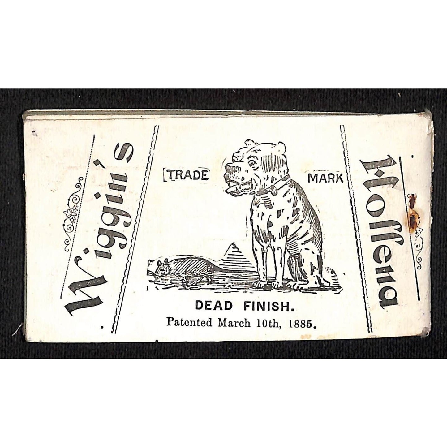 H.B. Wiggins Sons* Hollena NY c1900 15pp Product Sample Booklet 2 3/8" x 4 3/8"