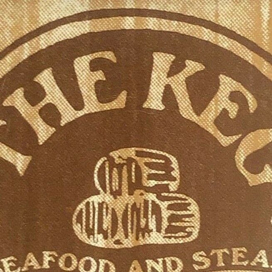 Evanston, IL The Keg Seafood and Steak restaurant c1970's-80's Full Matchbook