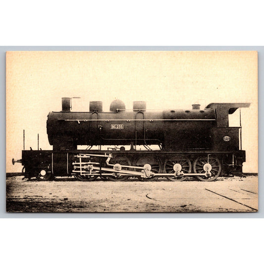 French Railroad RPPC* Postcard Machine 235 Series 221-235 c1900 H.M.P.