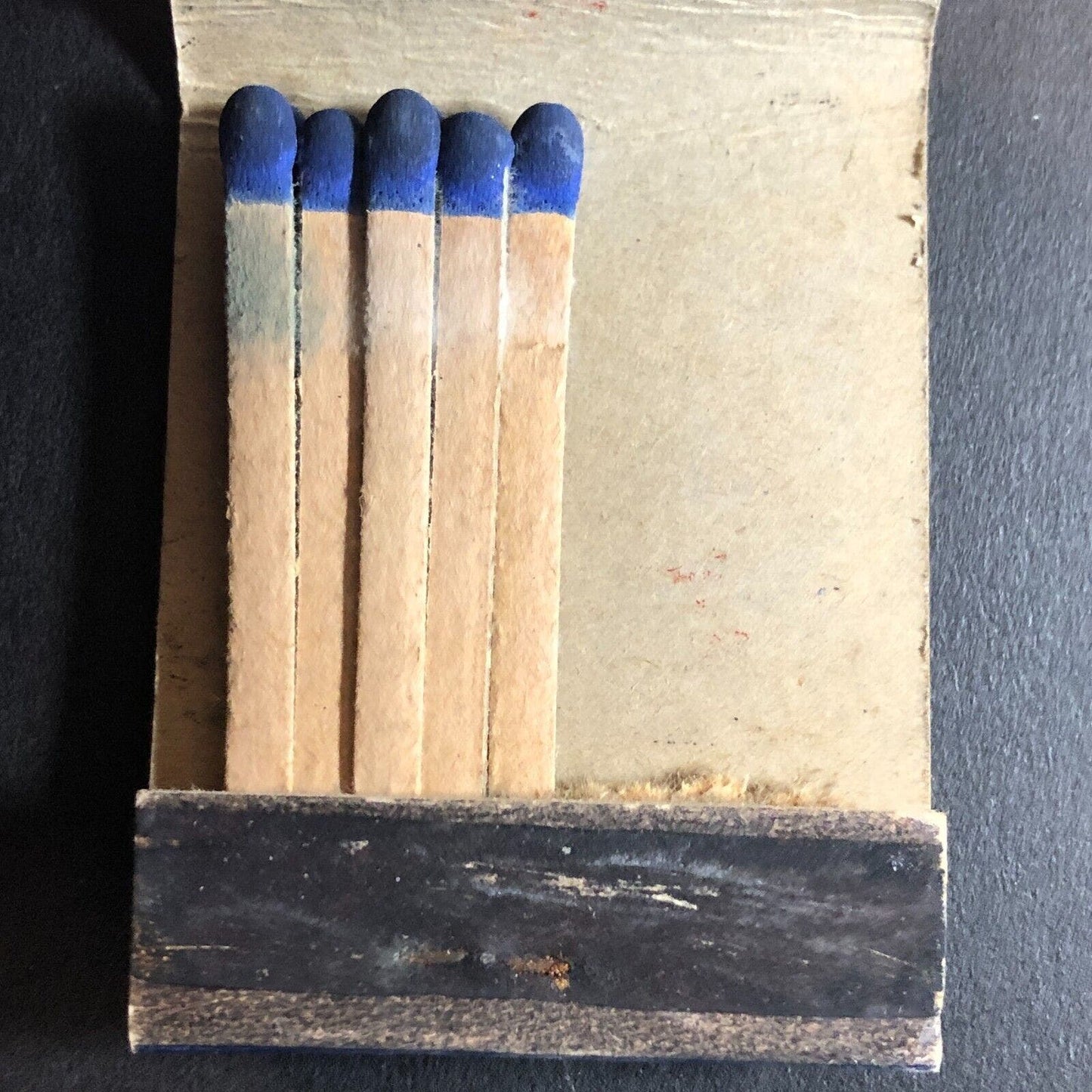 Mil K Botl Orange Soda Drink Half Full (-11) Matchbook c1940's Scarce