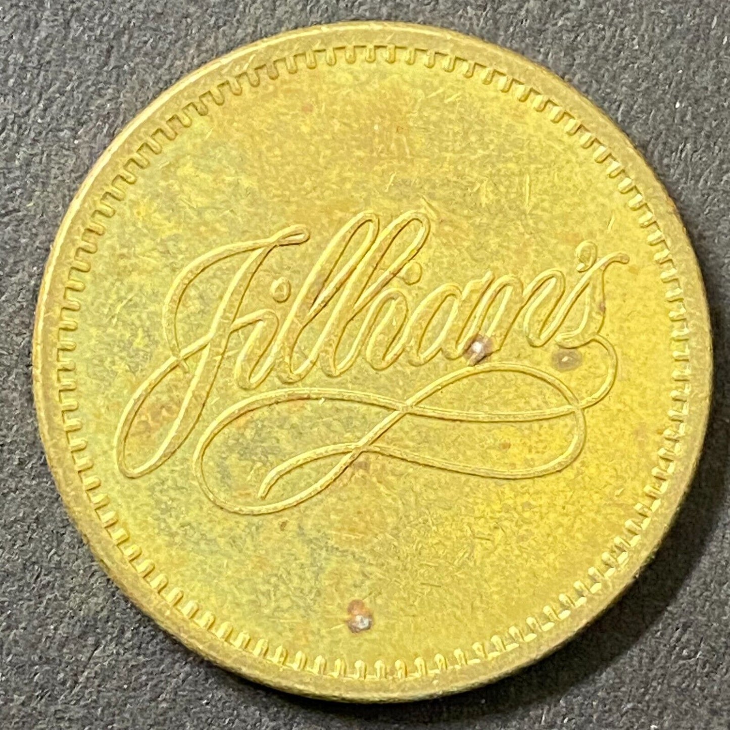 Jillian's c1980's Arcade Dame Token 25mm