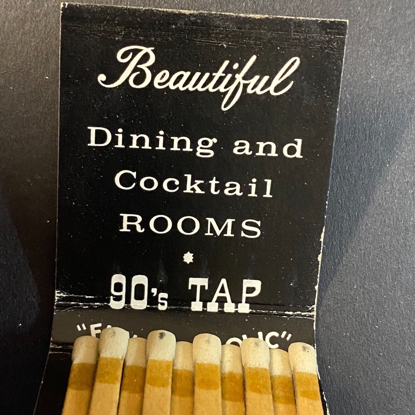 La Salle Hotel Chicago c1960's-1973 Full Matchbook VGC