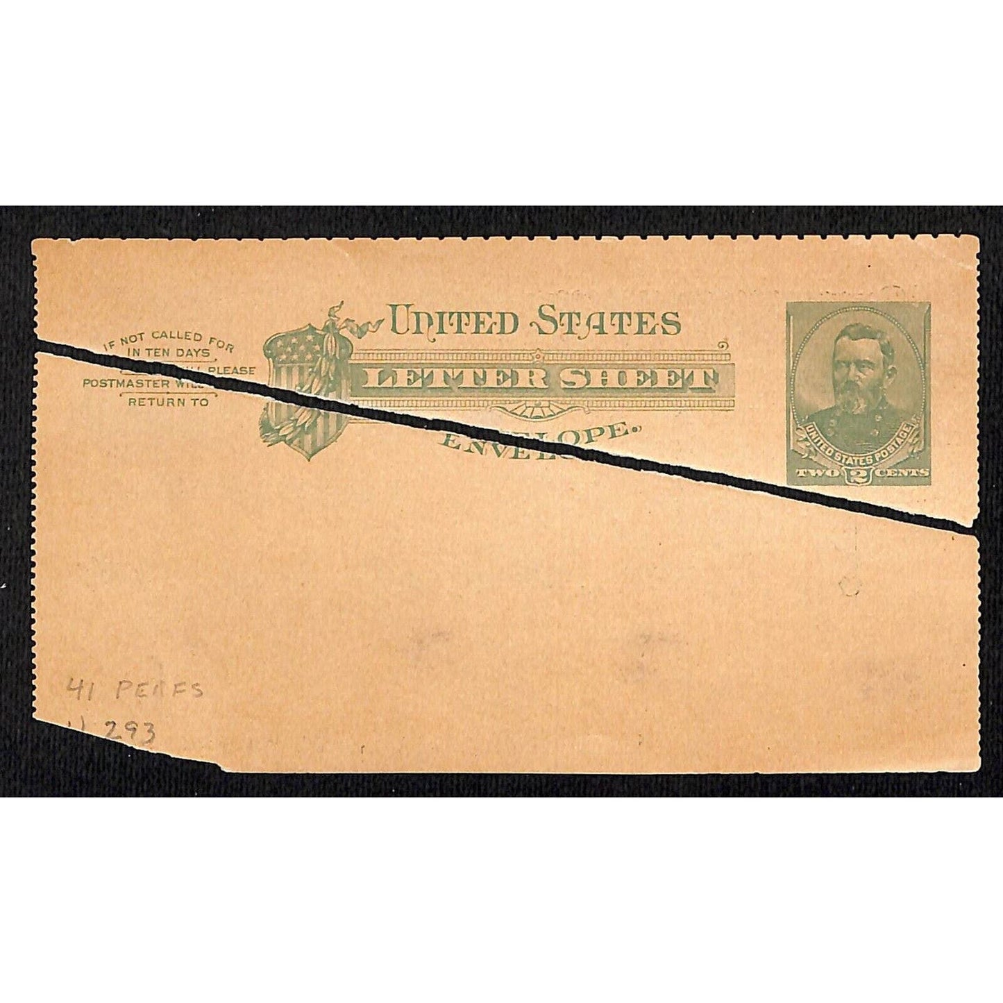 1887 Robt. S. Gould NYC Curtain Chains Shade Pulls U.S. Letter Sheet Envelope