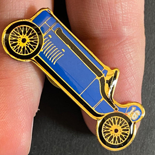 Indy 500 1914 #16 René Thomas Enameled Lapel Pin c1986-95 16 x 38mm VGC