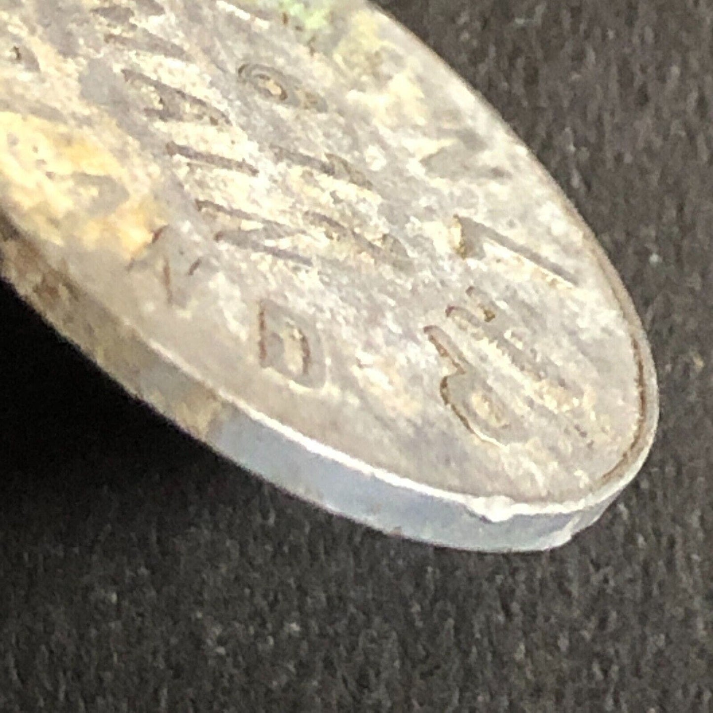Dunlap (Cigars) 617 Main St. Woodland CA c1920's G/F 10c Alum Trade Token - 21mm