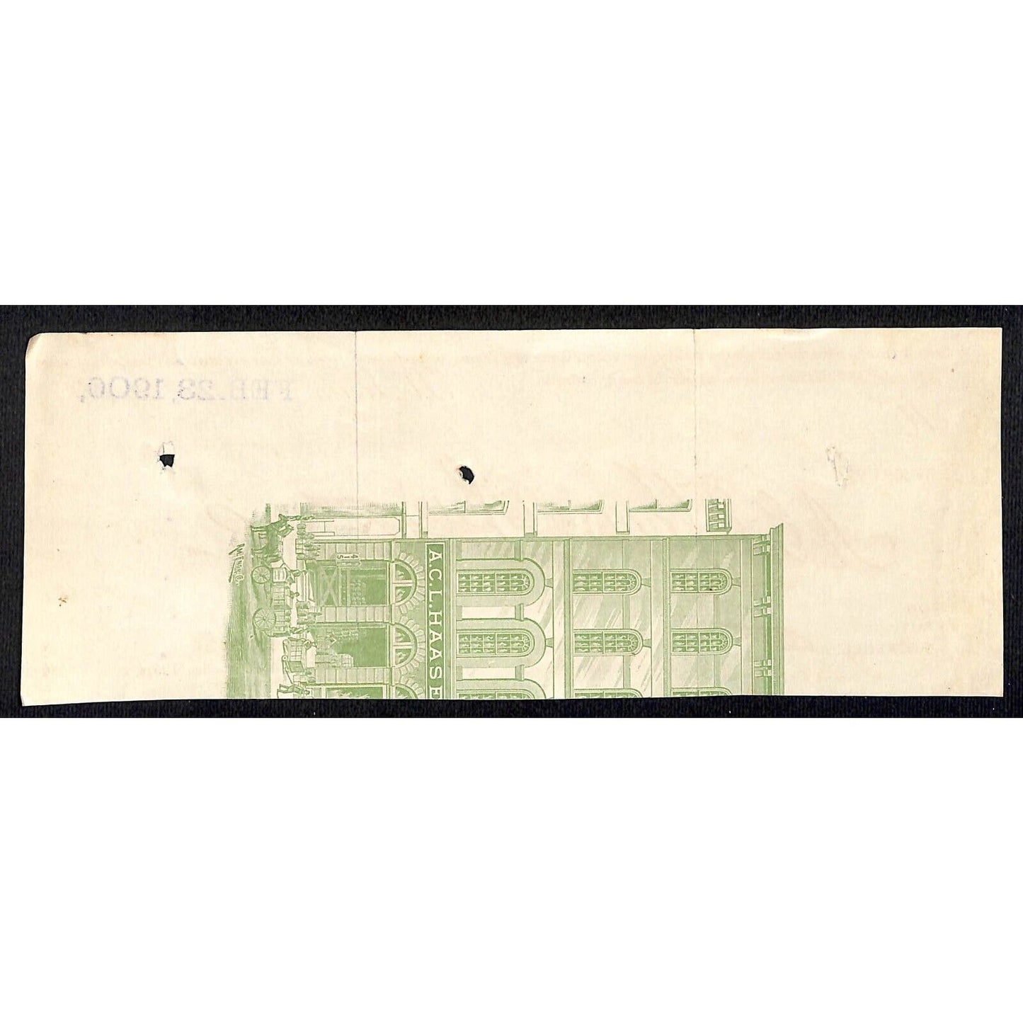 A.C.L. Hasse & Sons Fish Co. St. Louis Hutchinson Decorah IA** Cut 1900 Billhead