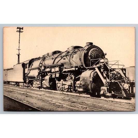 French Railroad RPPC* Postcard Machine 2122 c1938 H.M.P.
