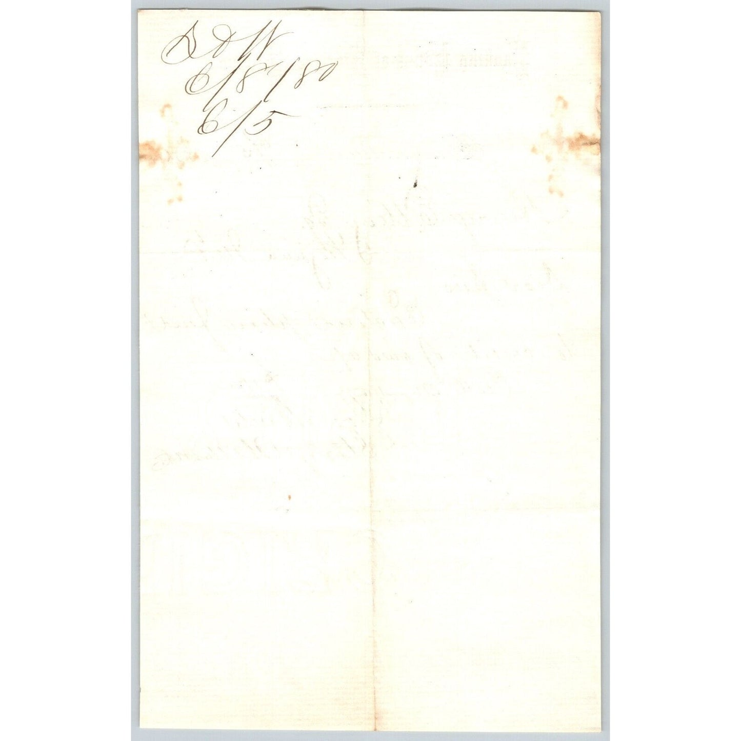 Banking House of Story & Nelson Bozeman, MT 6/5 1880 Letterhead Henry Elling*