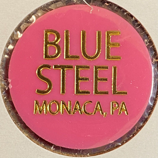 Monaca, PA Blue Steel (Club) c2000 Plastic Token "Bottom Shelf" Drink