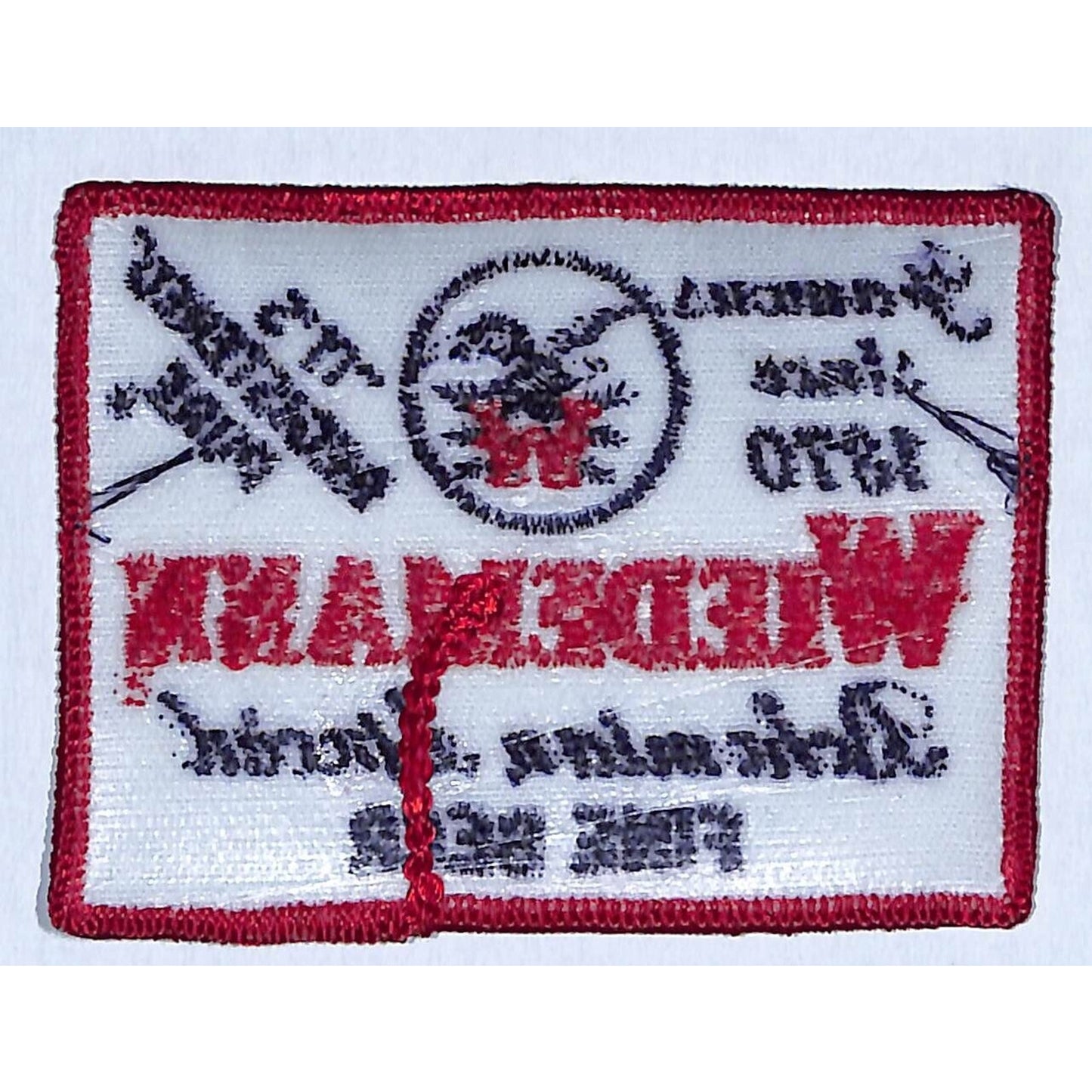 Wiedemann Bohemian Beer Embroidered Patch Vintage 2 3/4" x 3 3/4" (#3) c1970's