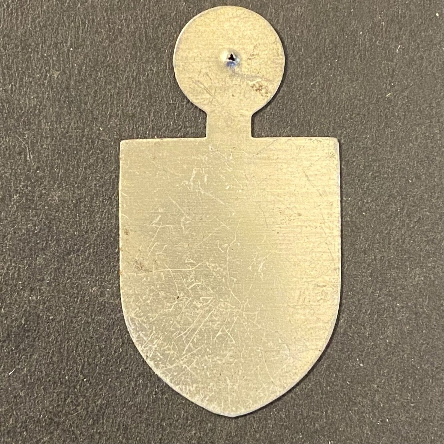 March of Dimes "Fight Infantile Paralysis" Steel Fold Over Pin Mercury Dime (#5)