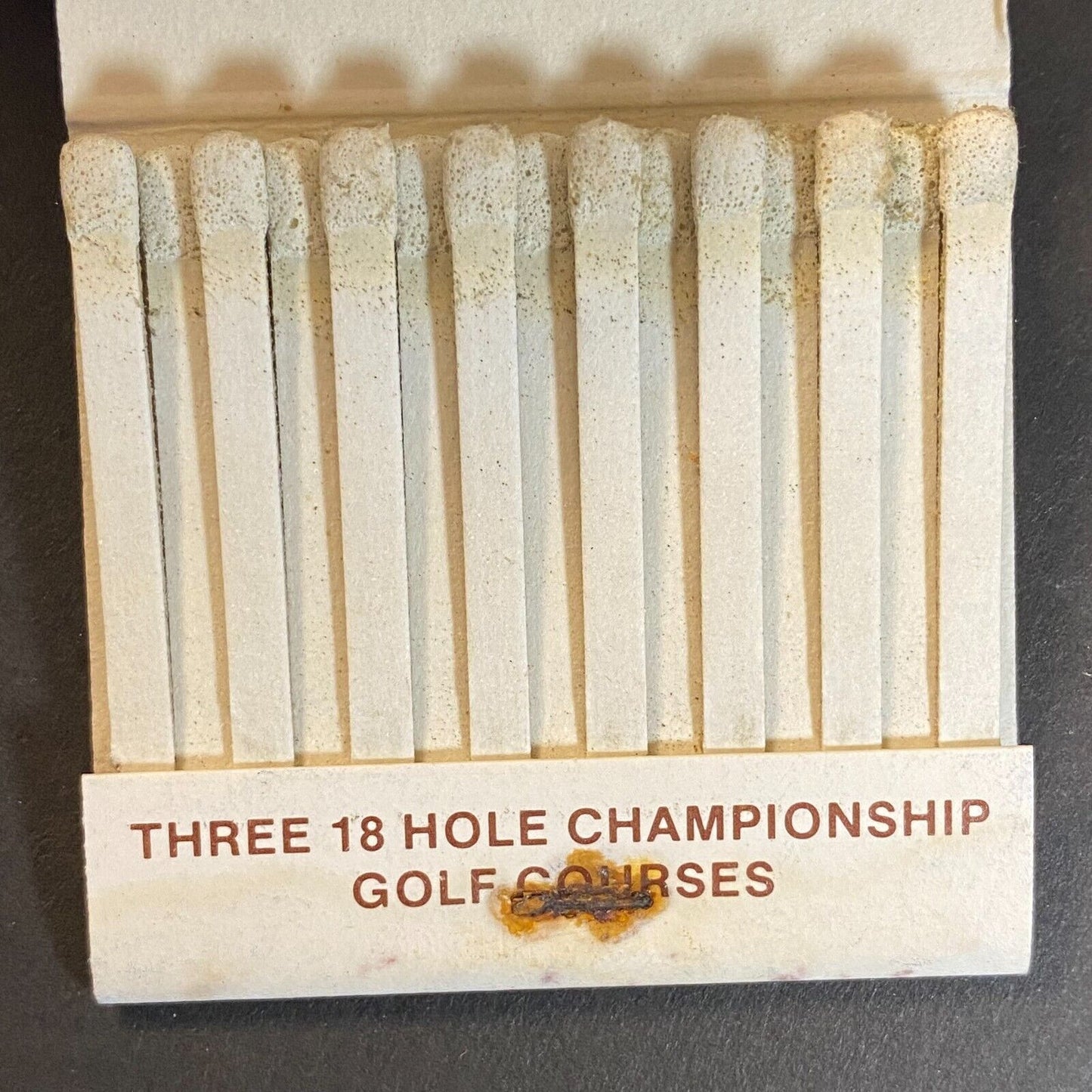 Indian Wells / Quail Creek / Burning Ridge SC Golf Full Matchbook c1974-80's (#2