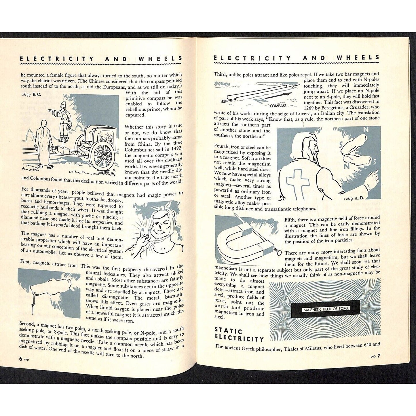 General Motors 1939 "Electricity and Wheels" Booklet 32p VGC
