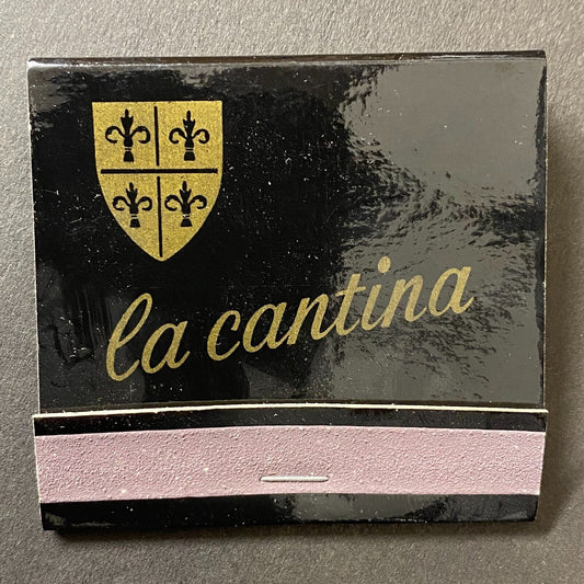 La Cantina Restaurant Indian Village Chicago Full Matchbook VGC c1966-74