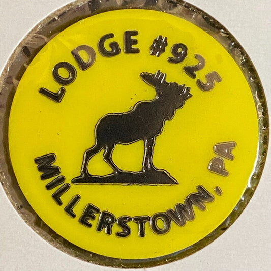 Millerstown, PA Moose Lodge #925 c1980's Plastic Token "Draft" Beer Mug