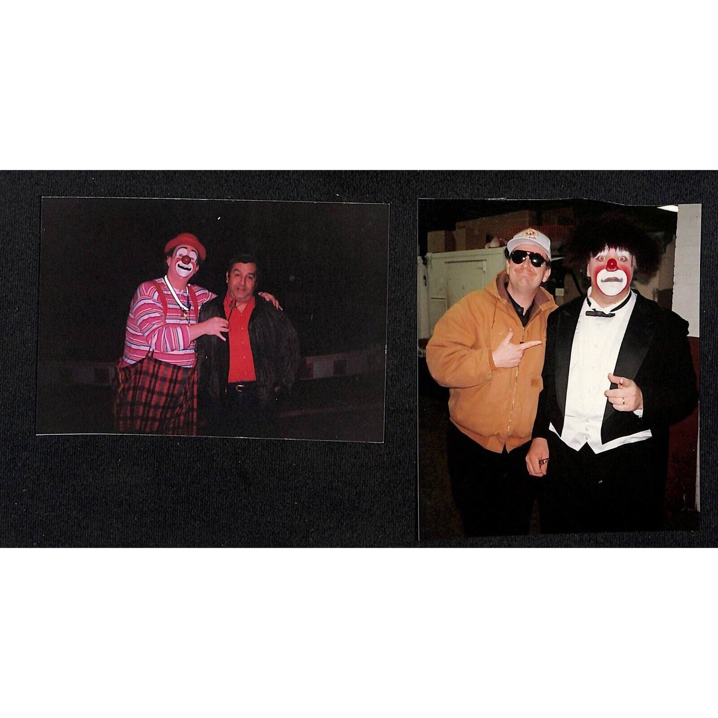 15 Circus Museum ? Photos Incl. Joe "Skippy" Schmitt ? Clown 4" x 5 1/2"