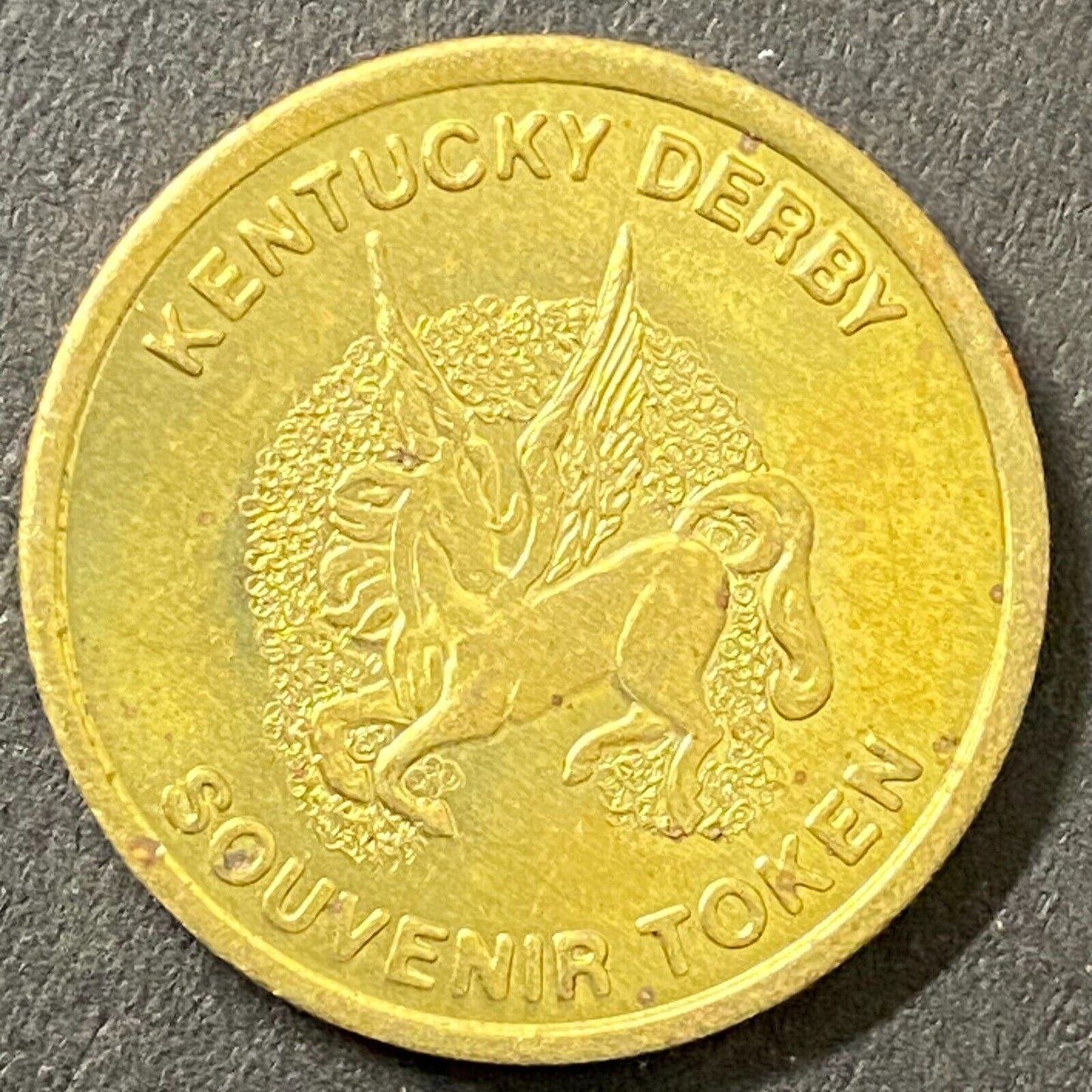 Kentucky Derby Souvenir Token Louisville Kentucky Horse Head 23mm (#1)